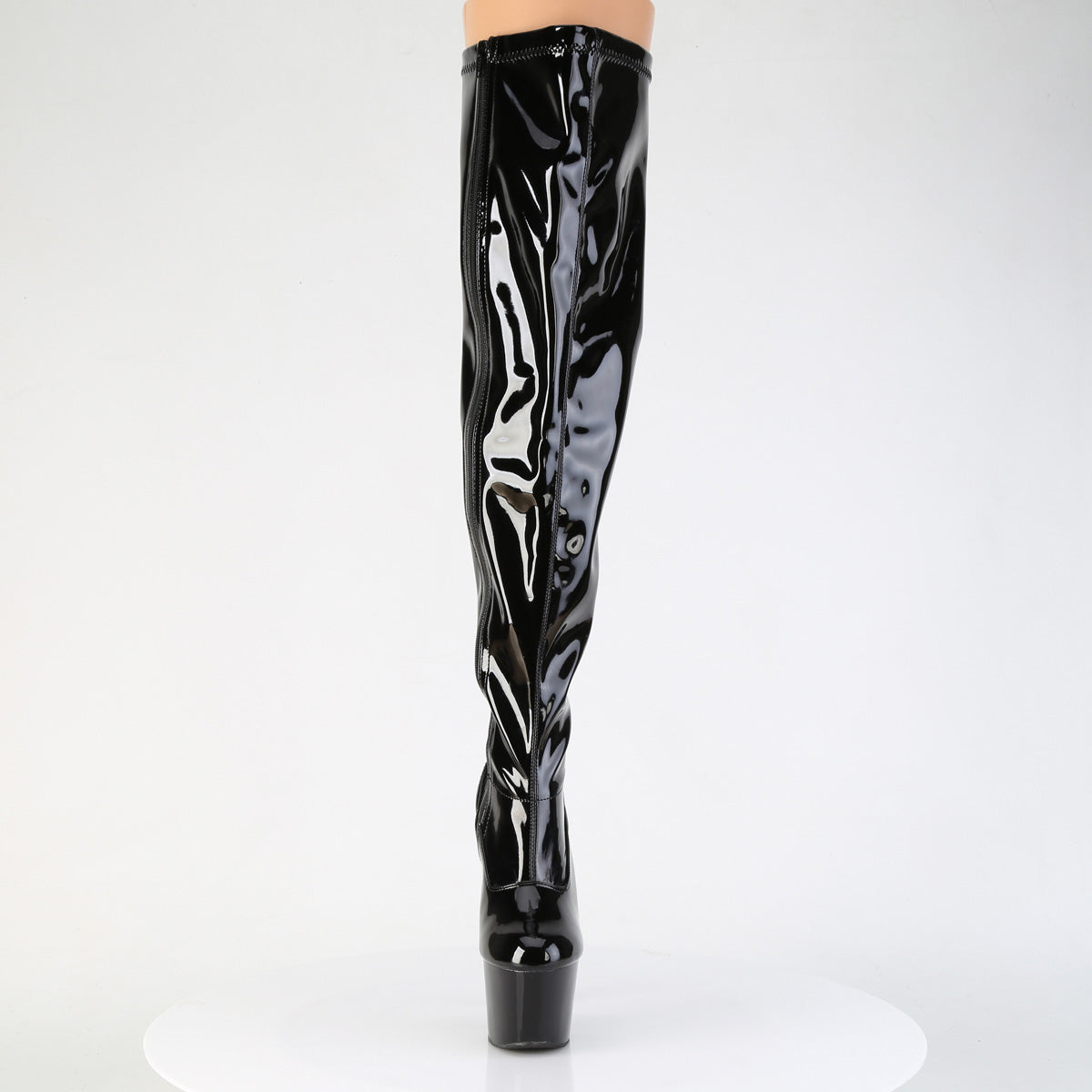 【PLEASER】ADORE-3000WCF シューズ Blk Str. Pat/Blk【取寄】