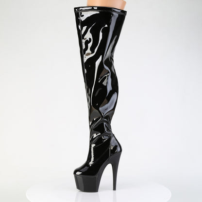 【PLEASER】ADORE-3000WCF シューズ Blk Str. Pat/Blk【取寄】