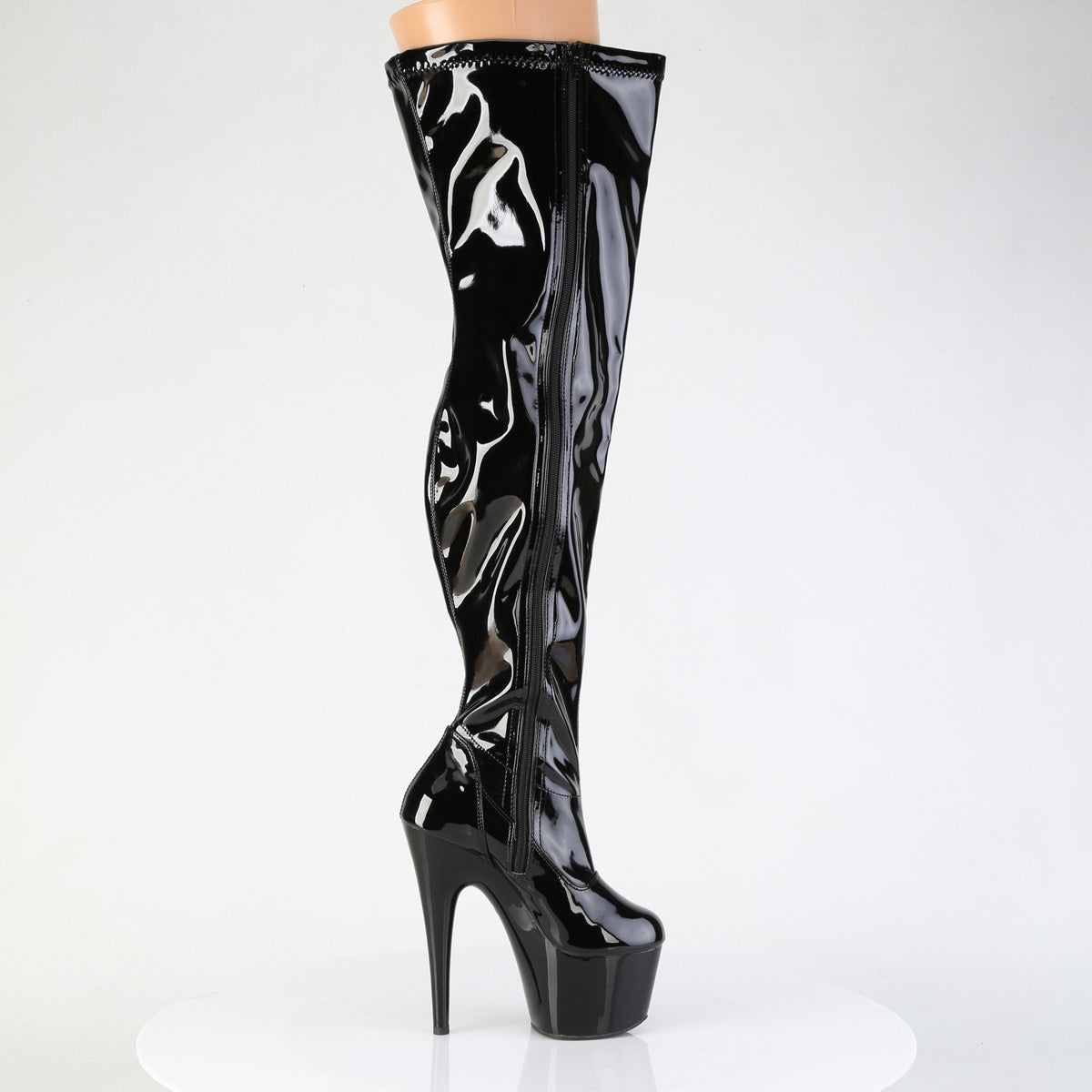 【PLEASER】ADORE-3000WCF シューズ Blk Str. Pat/Blk【取寄】