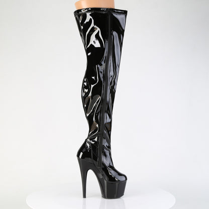 【PLEASER】ADORE-3000WCF シューズ Blk Str. Pat/Blk【取寄】