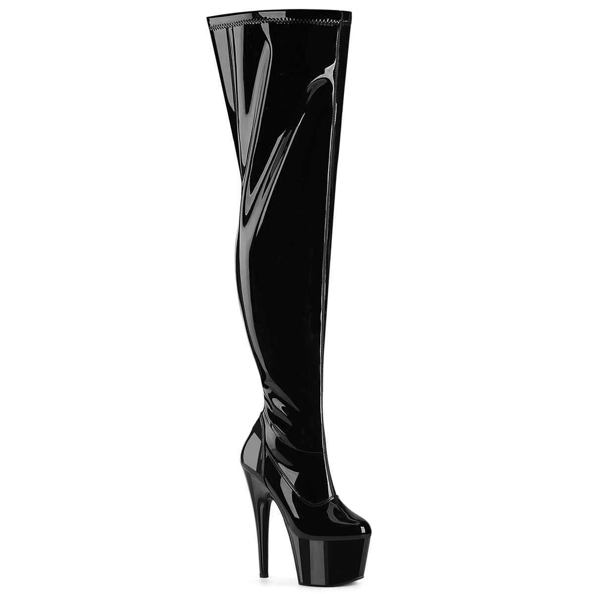 【PLEASER】ADORE-3000WCF シューズ Blk Str. Pat/Blk【取寄】