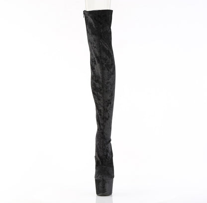 【PLEASER】ADORE-3000WR シューズ Blk Shimmering Fabric/Blk【取寄】