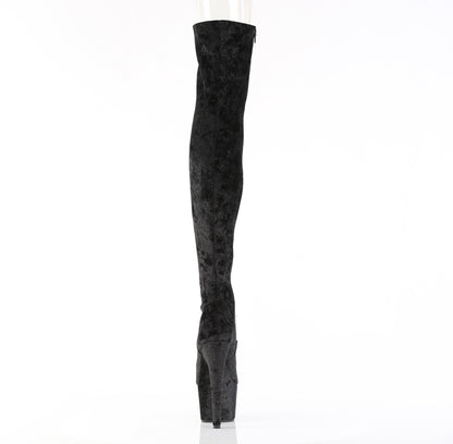 【PLEASER】ADORE-3000WR シューズ Blk Shimmering Fabric/Blk【取寄】