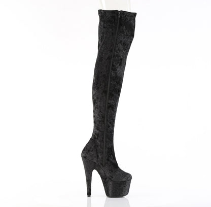 【PLEASER】ADORE-3000WR シューズ Blk Shimmering Fabric/Blk【取寄】