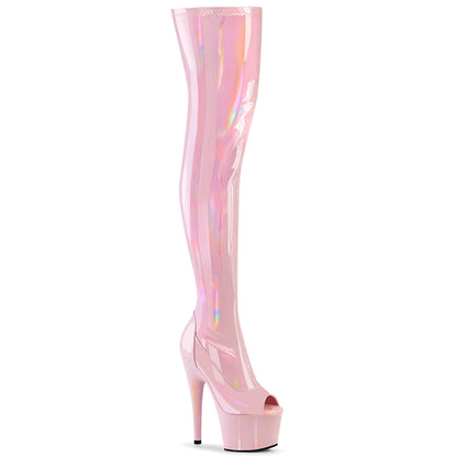 【PLEASER】ADORE-3011HWR シューズ B. Pink Str. Holo/B. Pink【取寄】