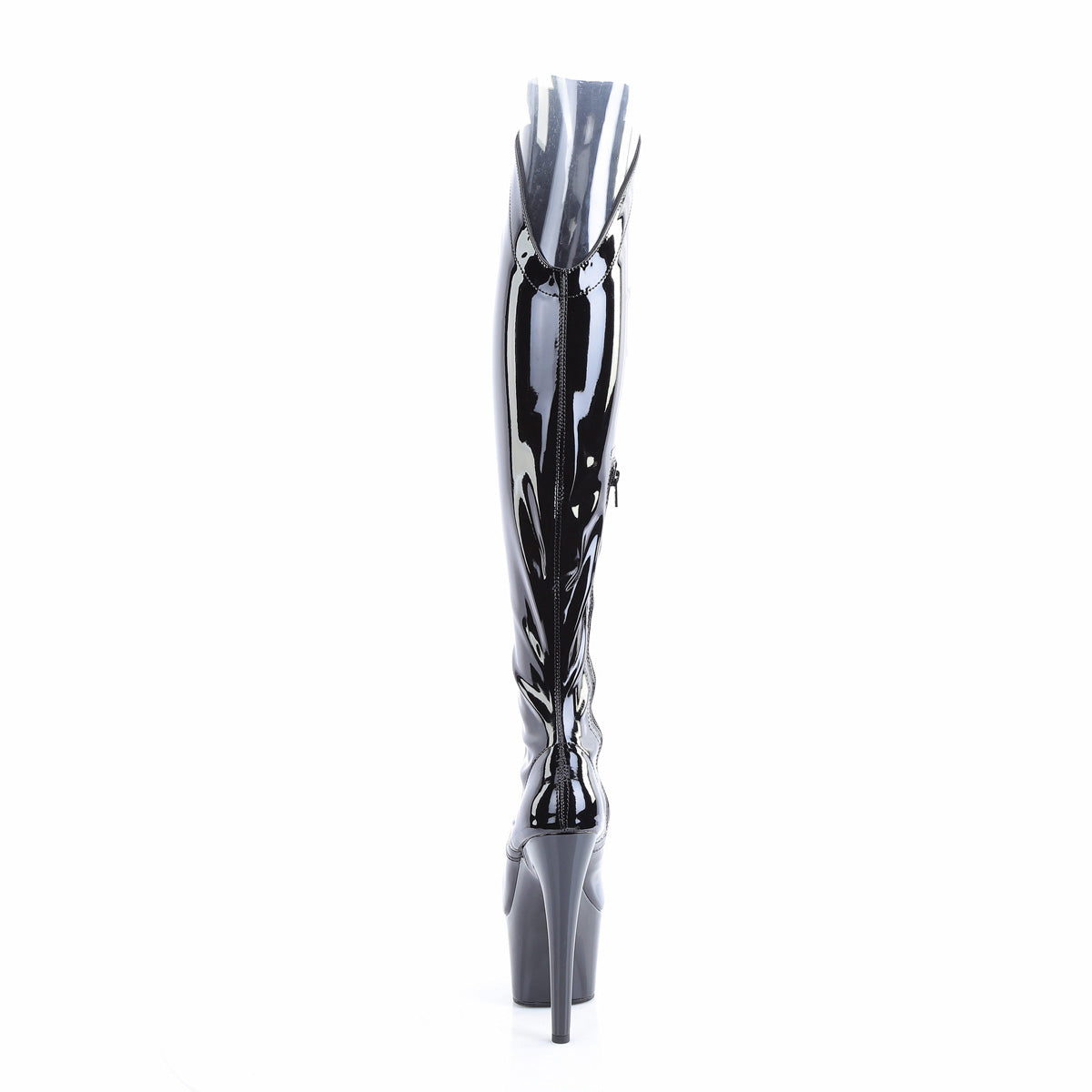 【PLEASER】ADORE-3014 シューズ Blk Str. Pat/Blk【取寄】