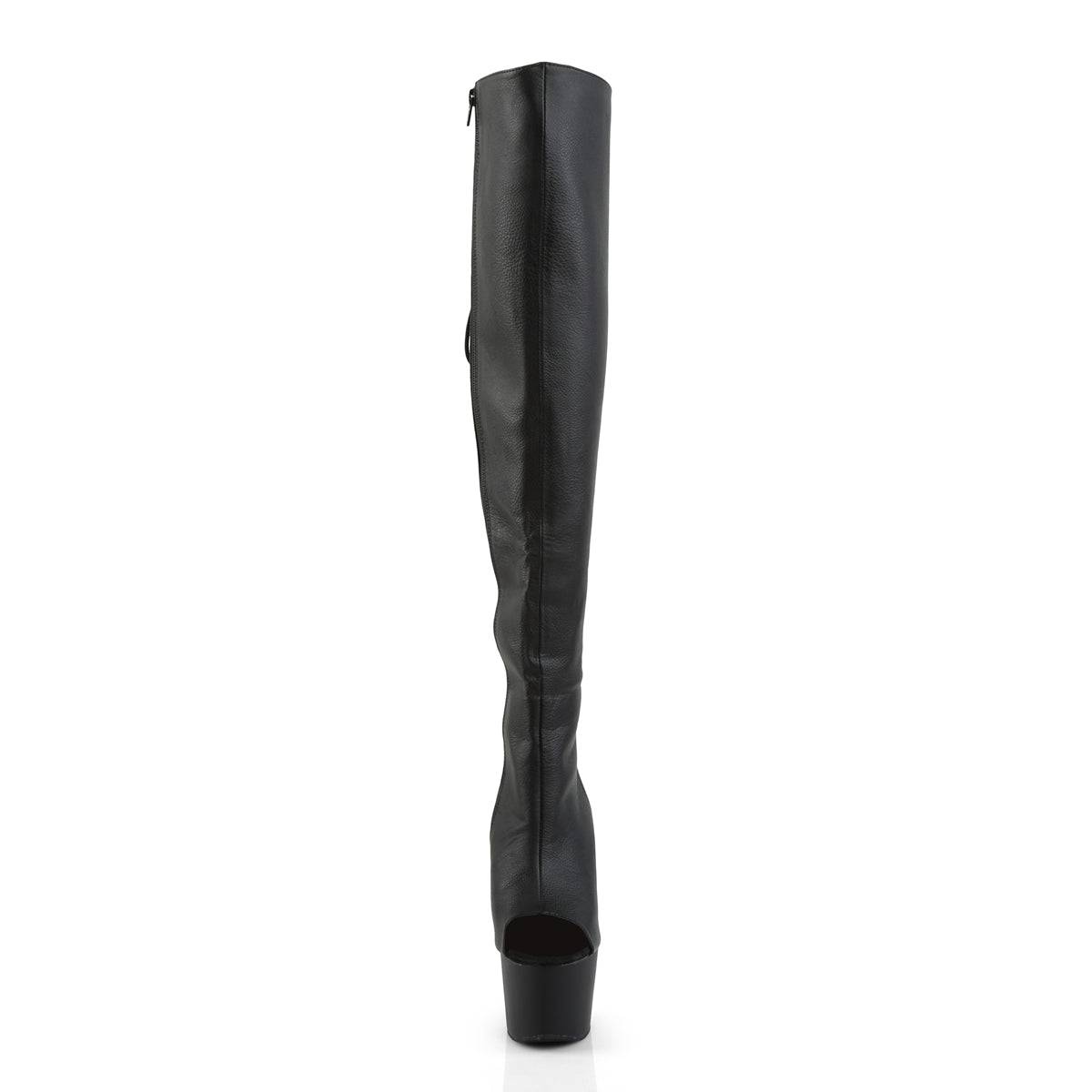 【PLEASER】ADORE-3019 シューズ Blk Faux Leather/Blk Matte【取寄】