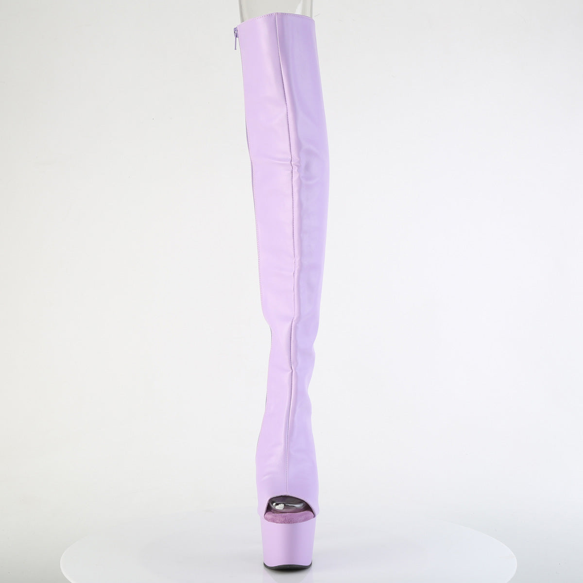 【PLEASER】ADORE-3019 シューズ Lavender Faux Leather/Lavender Matte【取寄】