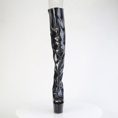 【PLEASER】ADORE-3019HWR シューズ Blk Str. Holo/Blk Holo【取寄】