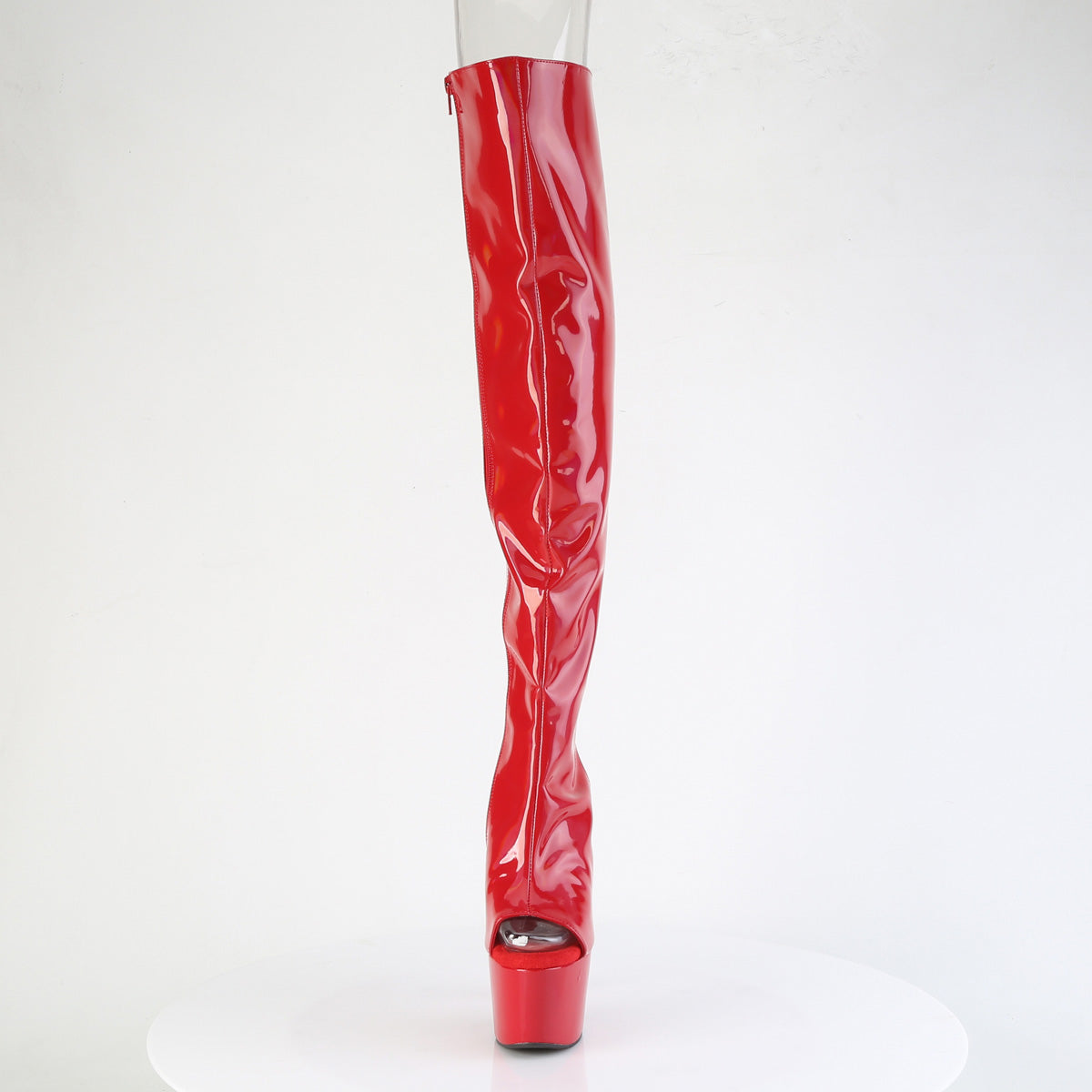 【PLEASER】ADORE-3019HWR シューズ Red Str. Holo/Red Holo【取寄】