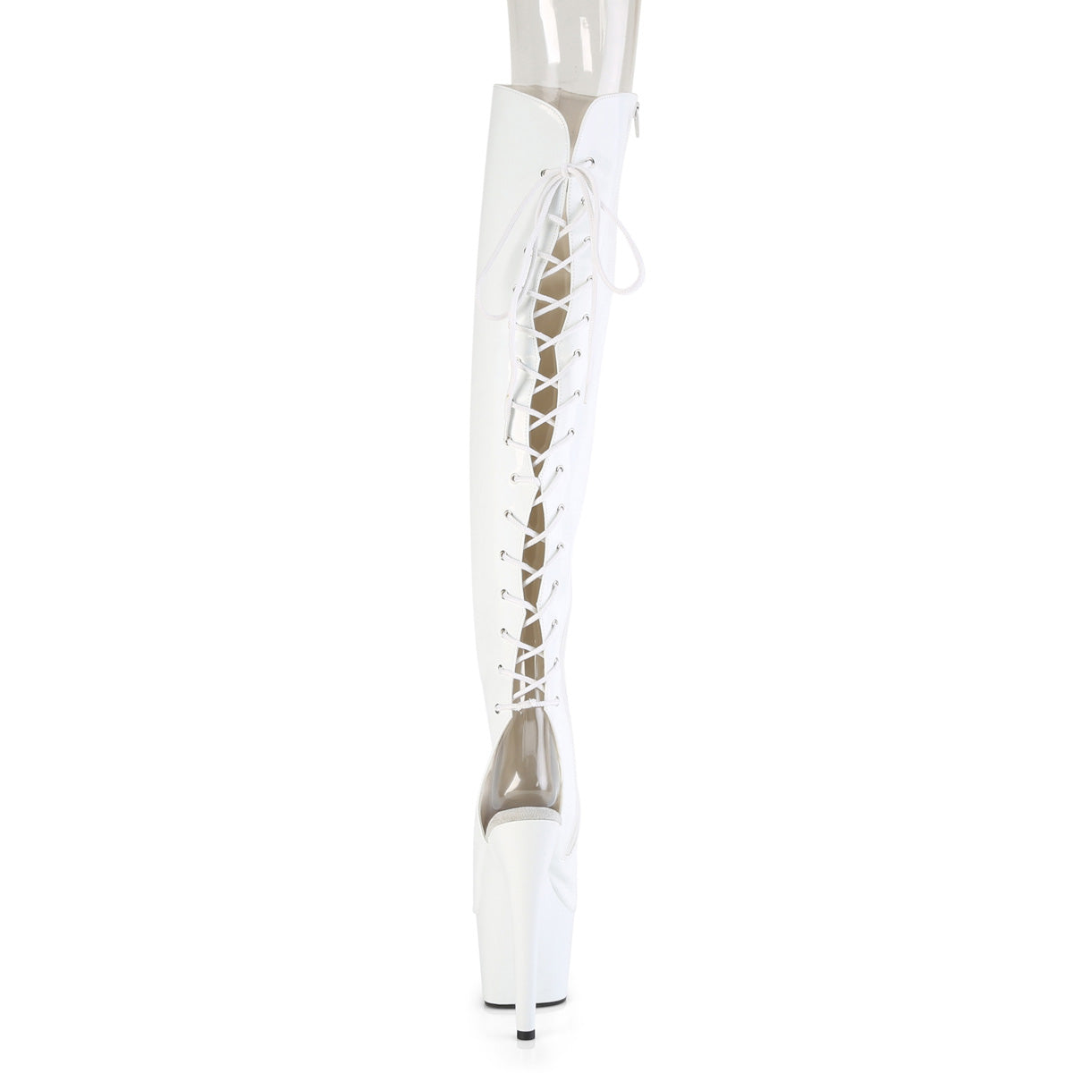 【PLEASER】ADORE-3019HWR シューズ Wht Str. Holo/Wht Holo【取寄】
