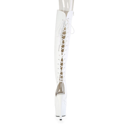 【PLEASER】ADORE-3019HWR シューズ Wht Str. Holo/Wht Holo【取寄】