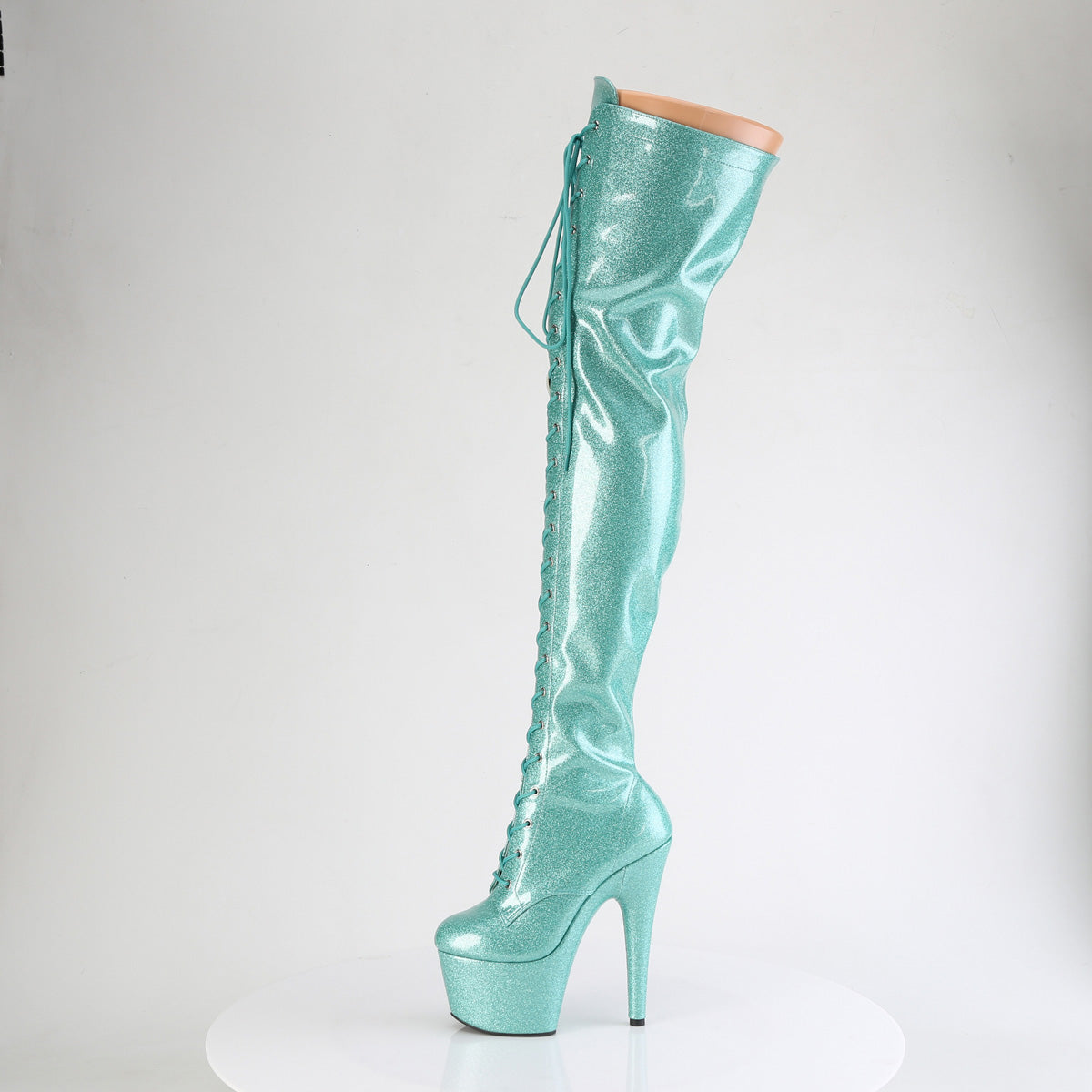 【PLEASER】ADORE-3020GP シューズ Aqua Glitter Pat/M【取寄】