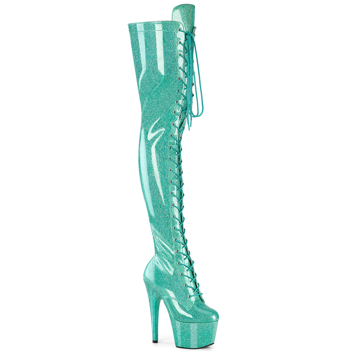 【PLEASER】ADORE-3020GP シューズ Aqua Glitter Pat/M【取寄】