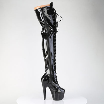 【PLEASER】ADORE-3020GP シューズ Blk Glitter Pat/M【取寄】