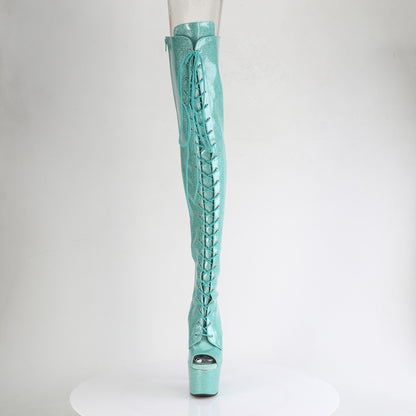 【PLEASER】ADORE-3021GP シューズ Aqua Glitter Pat/M【取寄】
