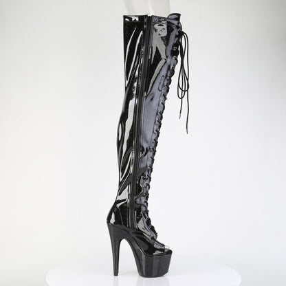 【PLEASER】ADORE-3021GP シューズ Blk Glitter Pat/M【取寄】