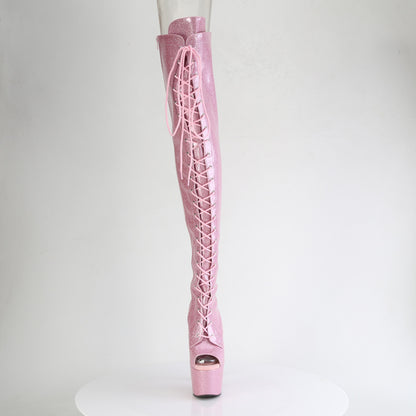【PLEASER】ADORE-3021GP シューズ B. Pink Glitter Pat/M【取寄】