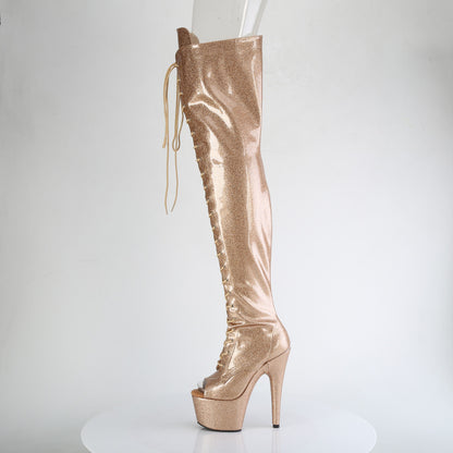 【PLEASER】ADORE-3021GP シューズ Gold Glitter Pat/M【取寄】