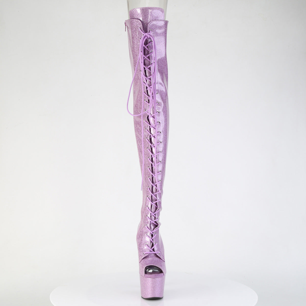 【PLEASER】ADORE-3021GP シューズ Lilac Glitter Pat/M【取寄】