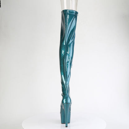 【PLEASER】ADORE-3021GP シューズ Teal  Glitter Pat/M【取寄】