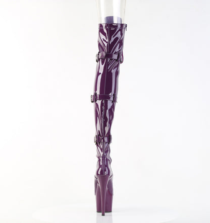 【PLEASER】ADORE-3028 シューズ Purple Str. Pat/Purple【取寄】