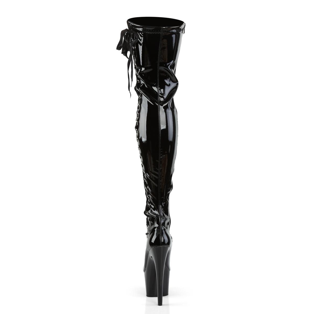 【PLEASER】ADORE-3050 シューズ Blk Str Pat/Blk【取寄】