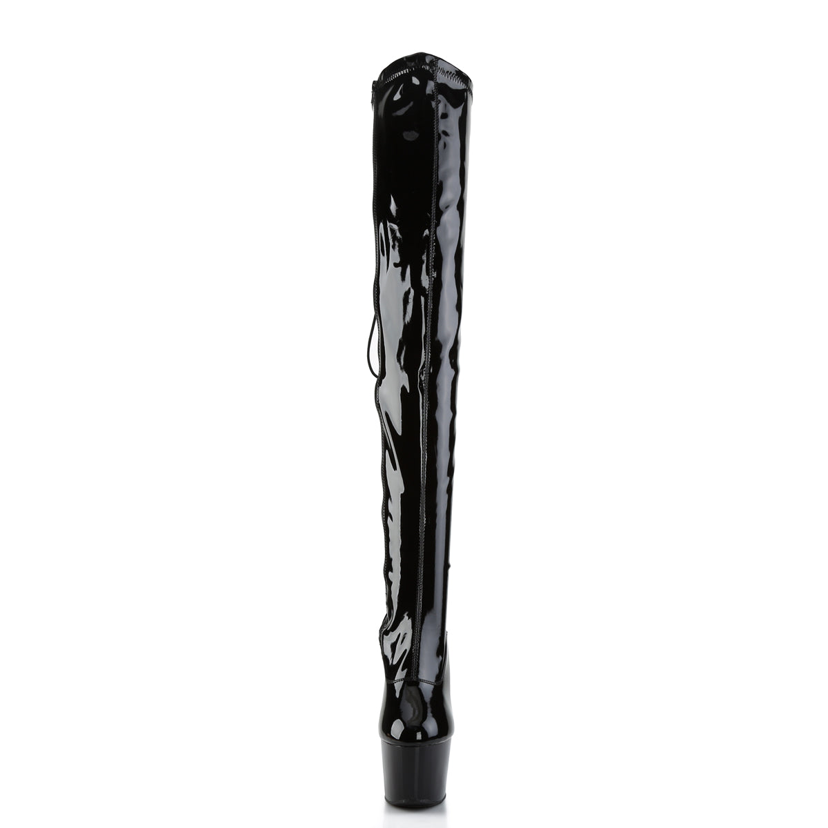 【PLEASER】ADORE-3063 シューズ Blk Str Pat/Blk【取寄】