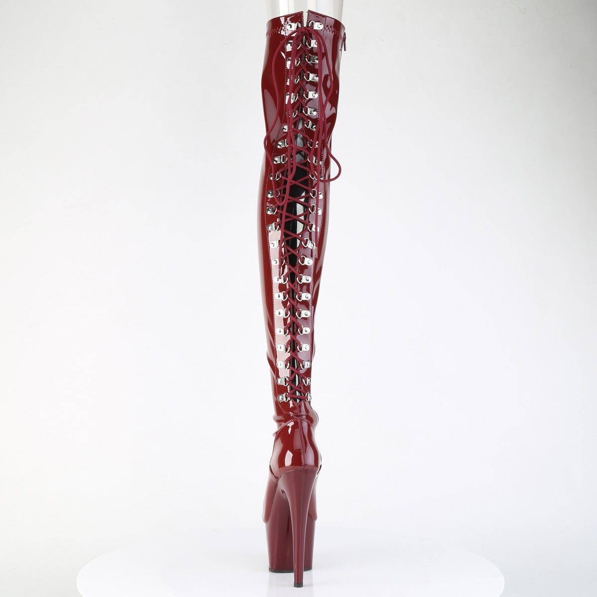【PLEASER】ADORE-3063 シューズ Burgundy Str. Pat/Burgundy【取寄】
