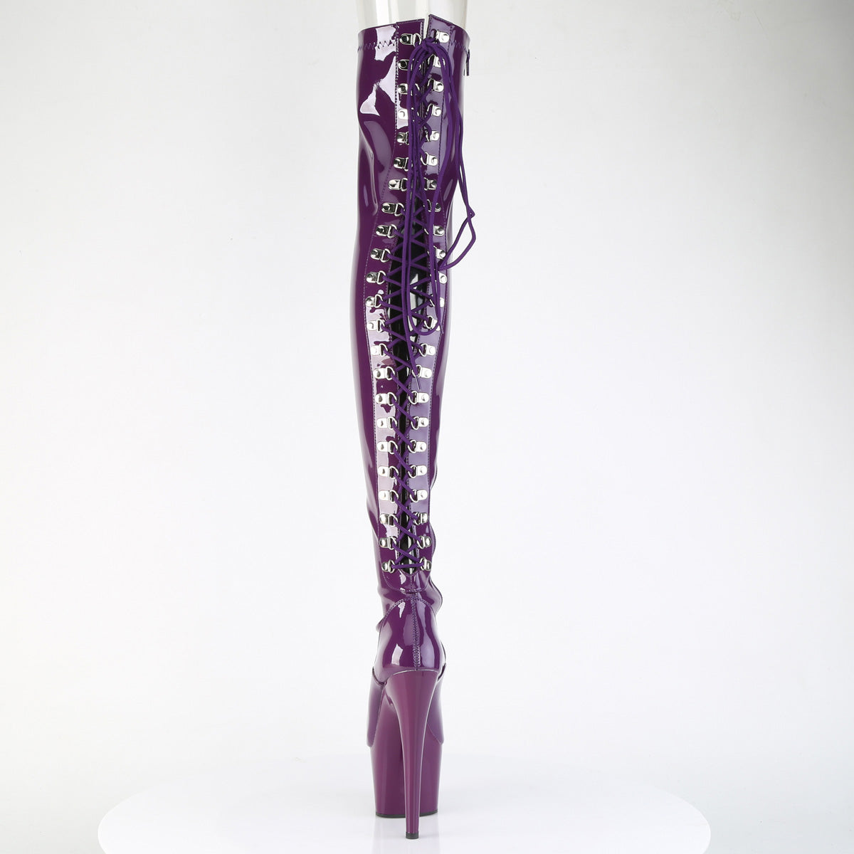 【PLEASER】ADORE-3063 シューズ Purple Str. Pat/Purple【取寄】