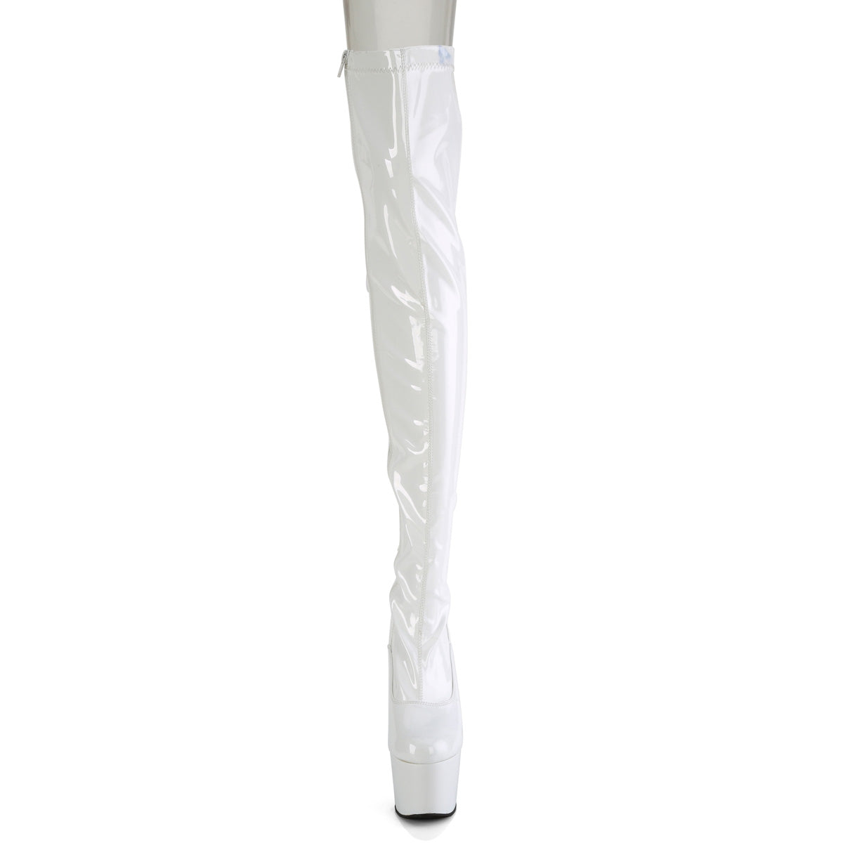 【PLEASER】ADORE-3063 シューズ Wht Str Pat/Wht【取寄】