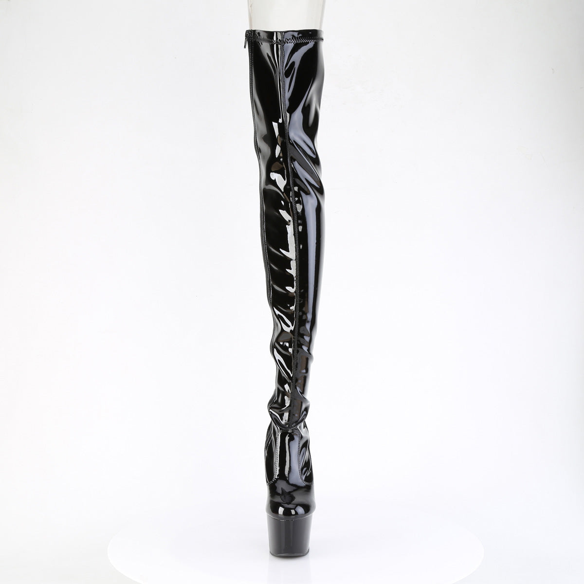 【PLEASER】ADORE-3850 シューズ Blk Str. Pat/Blk【取寄】
