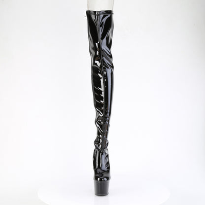 【PLEASER】ADORE-3850 シューズ Blk Str. Pat/Blk【取寄】