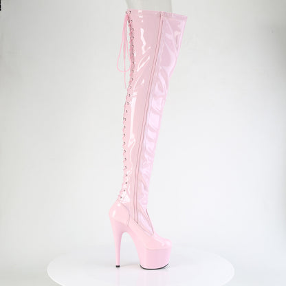 【PLEASER】ADORE-3850 シューズ B. Pink Str. Pat/B. Pink【取寄】