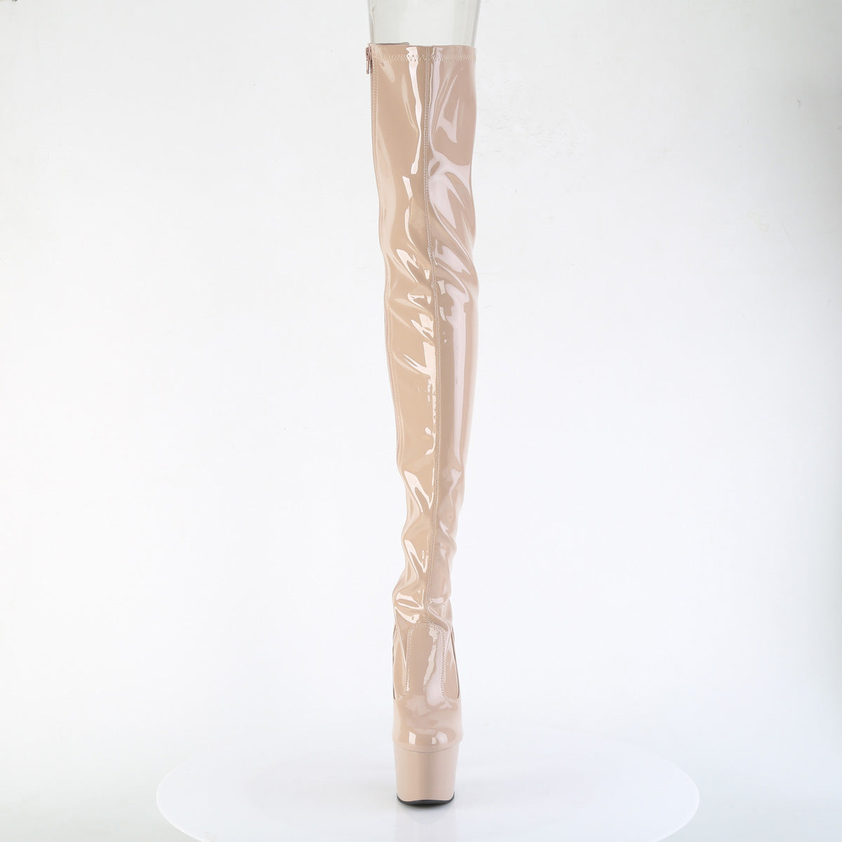 【PLEASER】ADORE-3850 シューズ Nude Str. Pat/Nude【取寄】