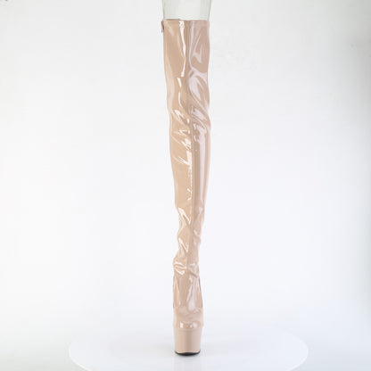 【PLEASER】ADORE-3850 シューズ Nude Str. Pat/Nude【取寄】