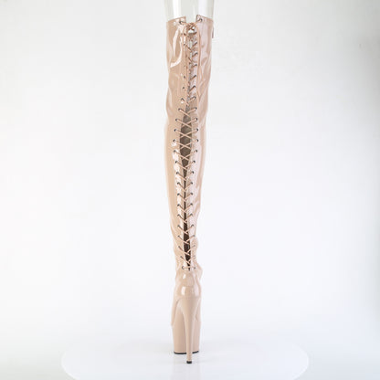 【PLEASER】ADORE-3850 シューズ Nude Str. Pat/Nude【取寄】