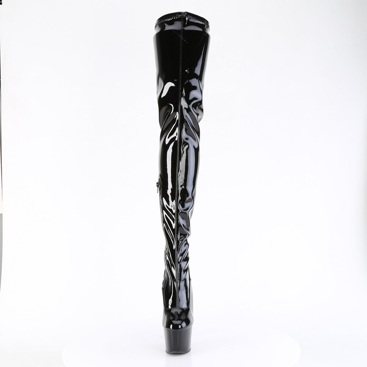 【PLEASER】ADORE-4000 プラットフォームシューズ Blk Str. Pat/Blk【取寄】