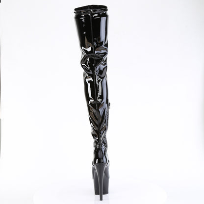【PLEASER】ADORE-4000 シューズ Blk Str. Pat/Blk【取寄】
