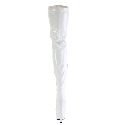 【PLEASER】ADORE-4000 シューズ Wht Str Pat/Wht【取寄】