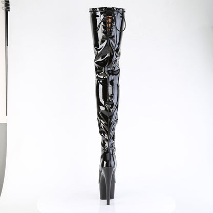 【PLEASER】ADORE-4000SLT シューズ Blk Str Pat/Blk【取寄】