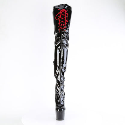 【PLEASER】ADORE-4001WR シューズ Blk Stretch Pat/Blk【取寄】