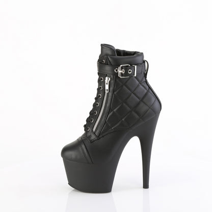 【PLEASER】ADORE-700-05 シューズ Blk Faux Leather/Blk Matte【取寄】