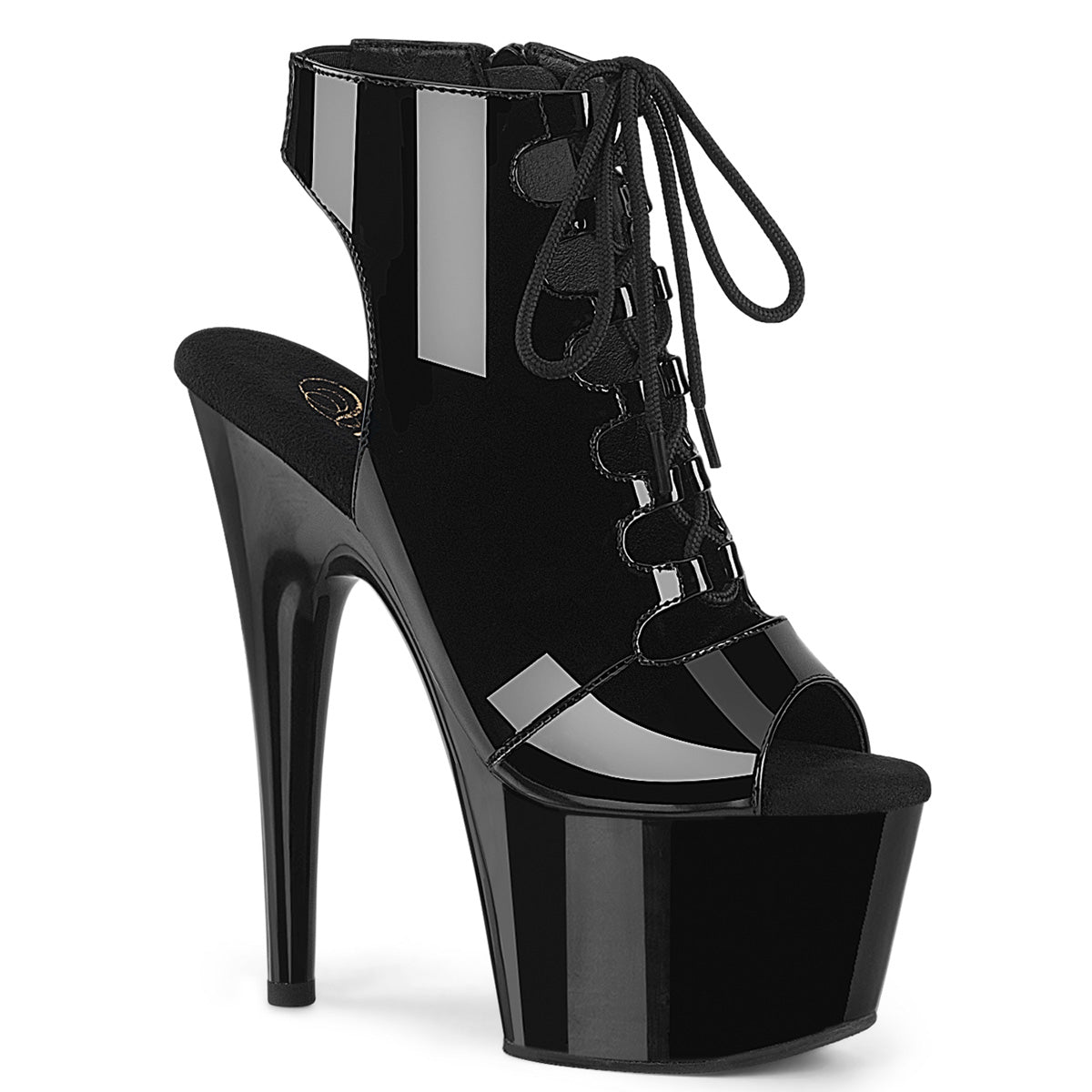 【PLEASER】ADORE-700-20 シューズ Blk Pat/Blk【取寄】