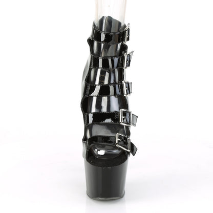 【PLEASER】ADORE-700-33 シューズ Blk Pat/Blk【取寄】