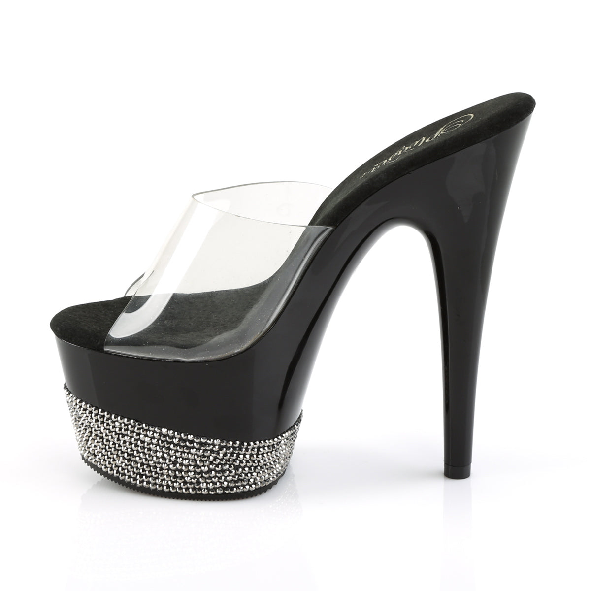【PLEASER】ADORE-701-3 シューズ Clr/Blk-Pewter RS【取寄】