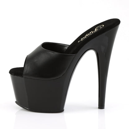 【PLEASER】ADORE-701 シューズ Blk Leather/ Blk【取寄】