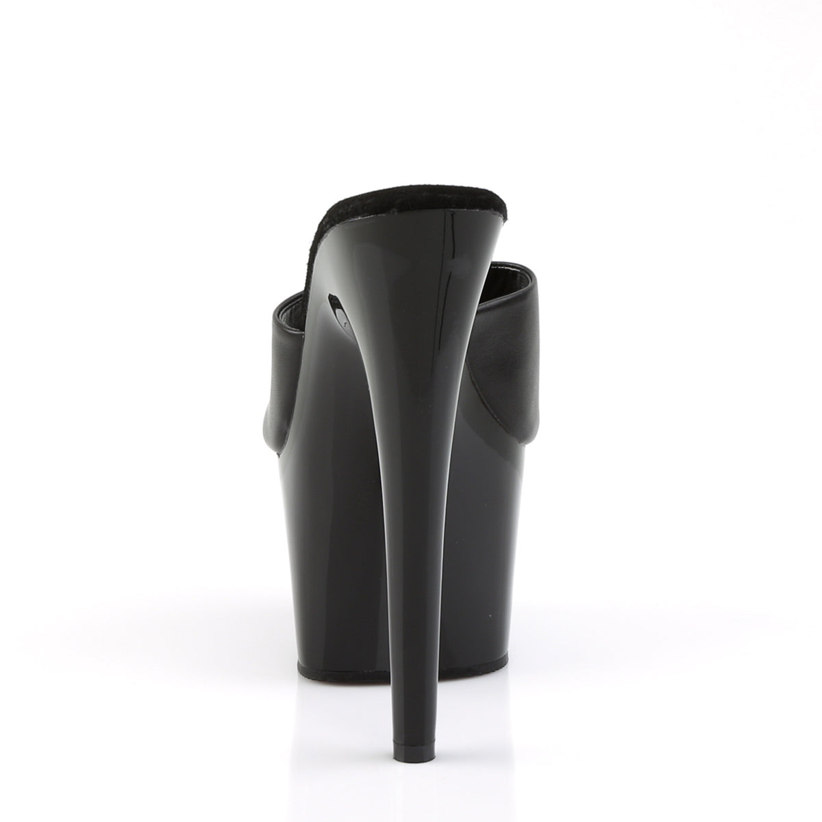 【PLEASER】ADORE-701 シューズ Blk Leather/ Blk【取寄】