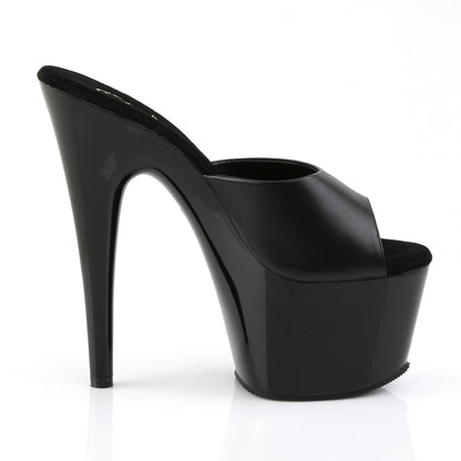【PLEASER】ADORE-701 シューズ Blk Leather/ Blk【取寄】