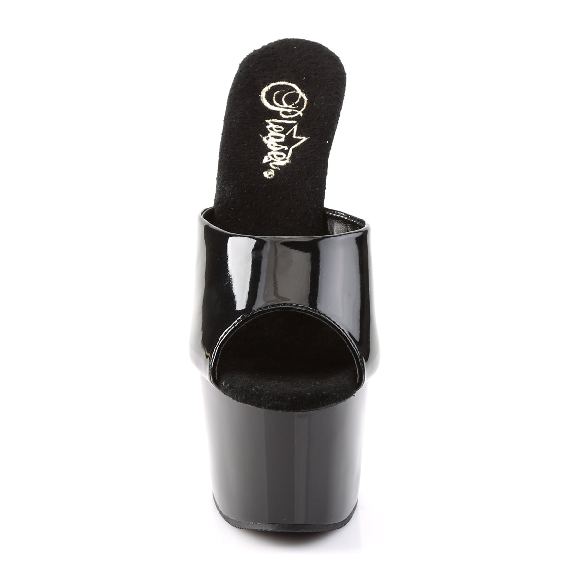 【PLEASER】ADORE-701 シューズ Blk Pat/Blk【取寄】